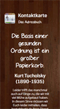 Mobile Screenshot of kontaktkarte.de